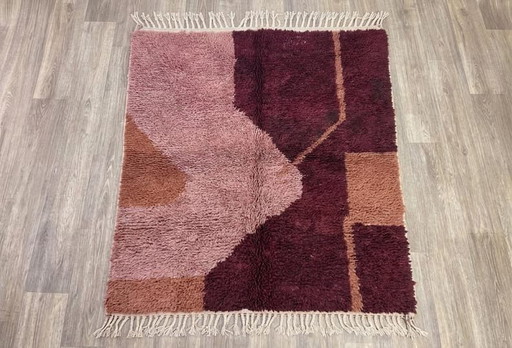 Tapis en laine pure marocain traditionnel taille 2,5/3,5 m – Alessi, vloerkleden en tapijten, Wool