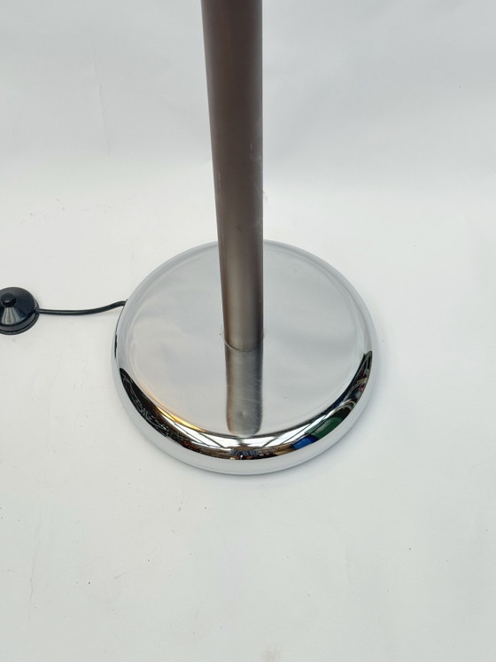 Lampada da terra vintage Dijkstra a doppio arco a forma di fungo – Anni '70, era spaziale – Dijkstra Lampen (photo 6 of 8)