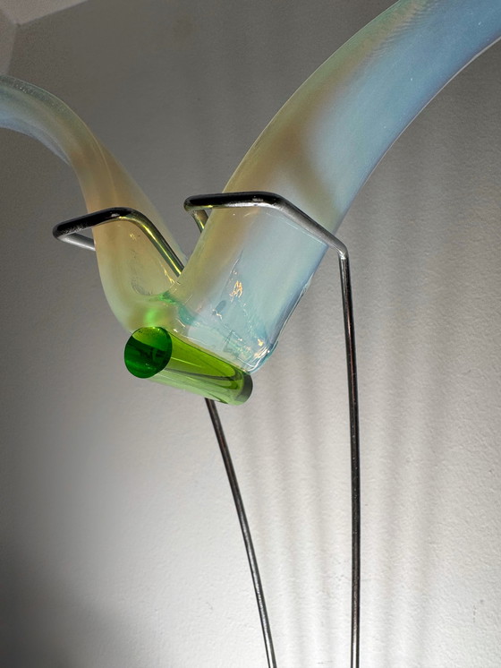 Image 1 of Memphis Murano design wandlamp uit de jaren 80