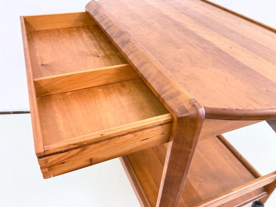 Image 1 of Carrello bar in teak di Aksel Kjersgaard design danese anni '60