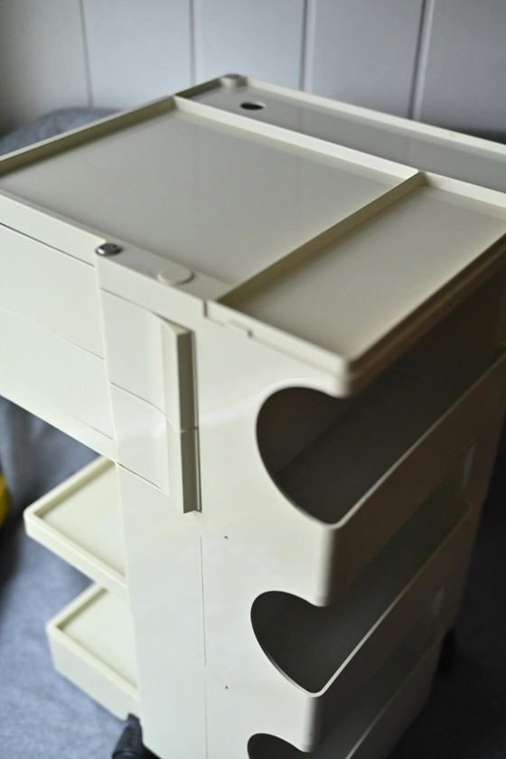 Image 1 of L'originale degli anni '70 - Joe Colombo per Bieffeplast Padovo Italia - Carrello Boby