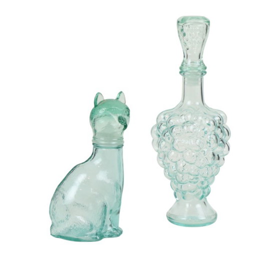 Grappolo d'Uva Italiana e Caraffa Gatto Vino Vetreria Etrusca – Bicchieri e caraffe, Glass (photo 2 of 15)