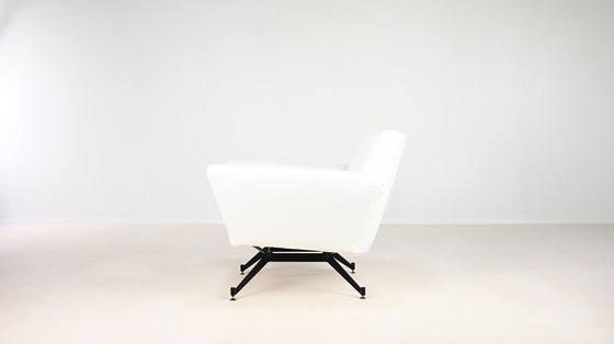 Image 1 of Studio Tecnico A.P.A, pair of armchairs model M530 for Lenzi. Italy, C.1950