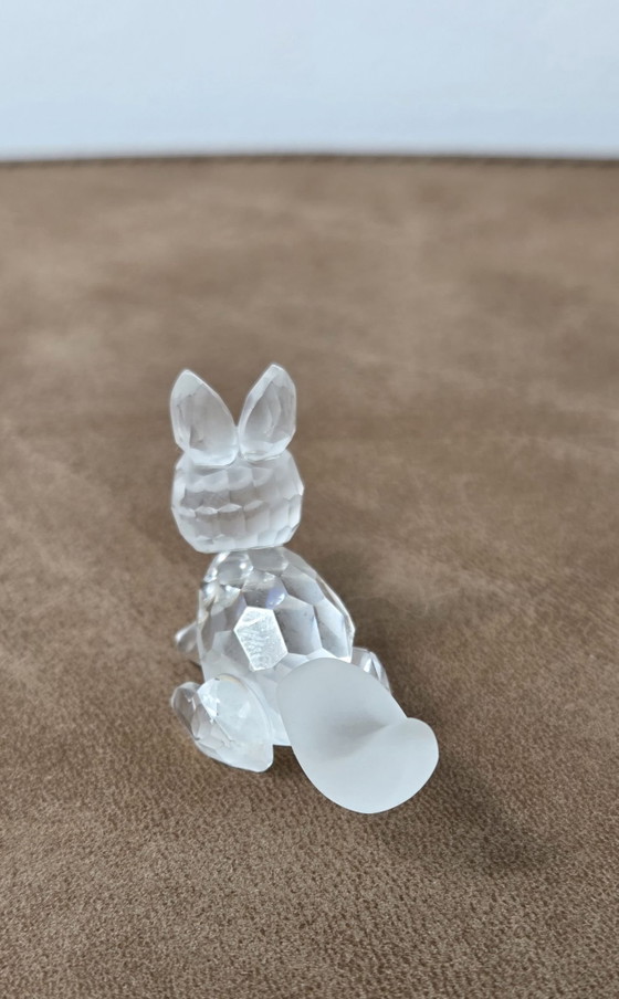 Swarovski, Vintage Faceted Crystal Fox Figurine, Decorative Objects, Transparent (photo 3 of 6)