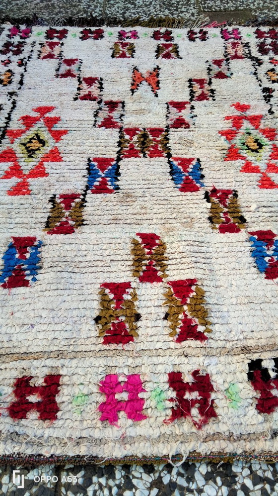 Image 1 of Handgeknoopt Berber kleed wol 144x98cm