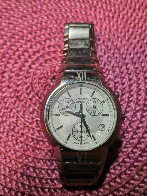 Casio Sheen Damenuhr / Wasserdicht bis 50 Meter – klokken, Metal (photo 2 of 11)