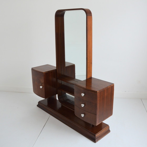 Image 1 of Art Deco 1930 Dressing table / Entrance cabinet