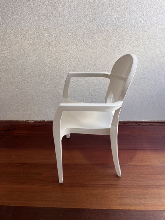 SCAB Design Igloo Armchair 2355 – Mark Robson & Luisa Battaglia – Wit – Eetkamerstoelen, Plastic (photo 3 of 5)