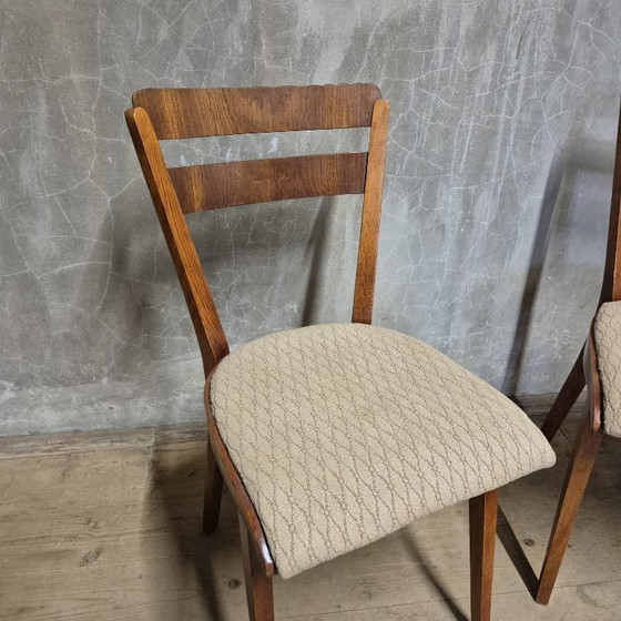 Image 1 of Set aus 4 Esszimmerstühlen im Mid-Century-Stil, Tschechoslowakei, 1960er Jahre