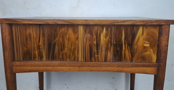 Commode de table en bois mobile des années 1970 – Vaisseliers, Wood (photo 2 of 5)
