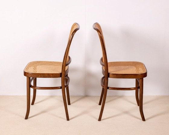 Image 1 of 2x Josef Hoffmann Esszimmerstuhl Modell 811