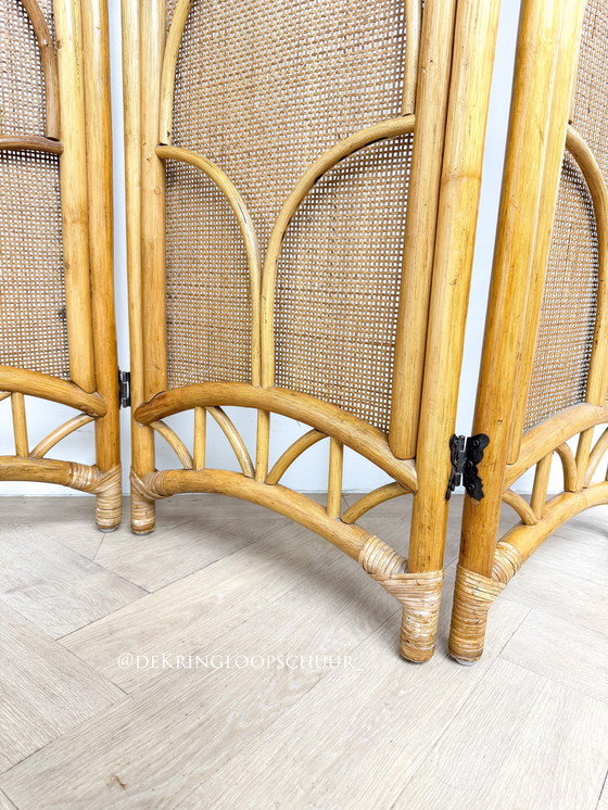 Image 1 of Divisorio vintage in rattan