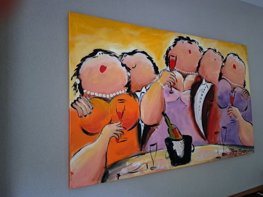 Peinture Theo Broeren - O so happy