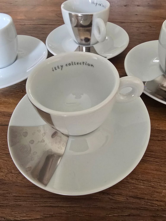 Illy Art Collection 2002 – Michelangelo Pistoletto espresso - Spicchi di Specchio – Servies, Porcelain (photo 4 of 8)
