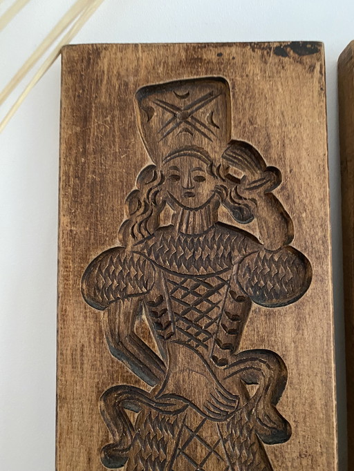 Taglieri di pan di zenzero vintage