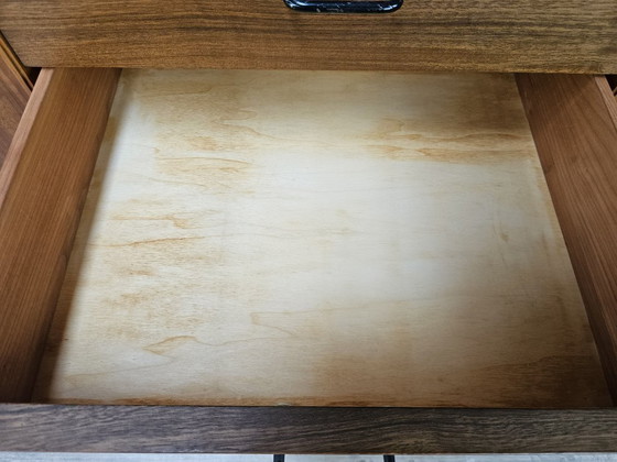 Image 1 of Anrichte aus Teakholz mit Eisenstruktur, 1960