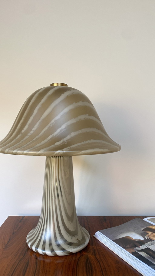 Peill & Putzler vintage mushroom table lamp XXL