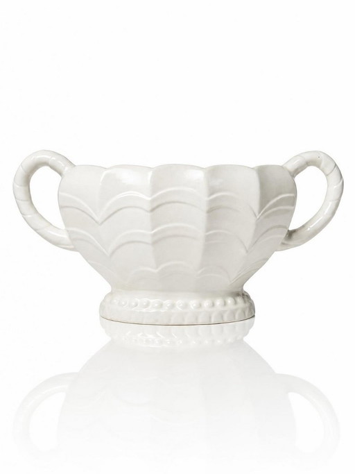 Small vintage Art Deco planter, Price Brothers England, earthenware, 1950s