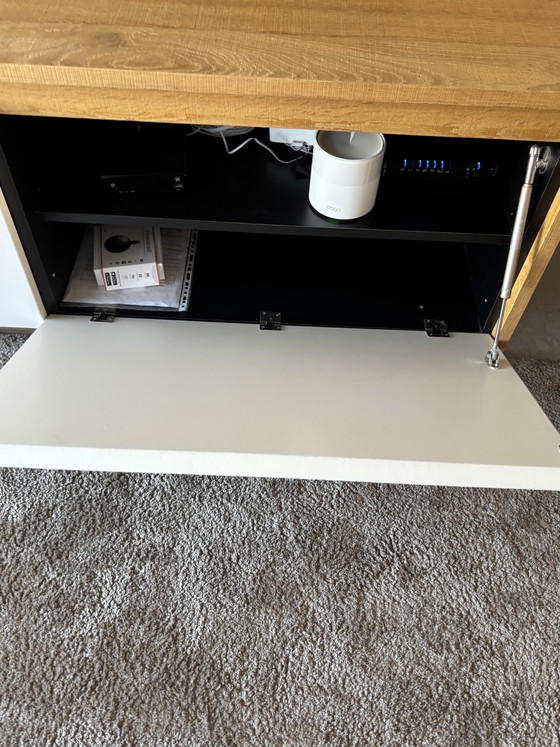Mueble para TV con chapa de roble – Merk onbekend, Muebles TV, Wood (photo 6 of 10)