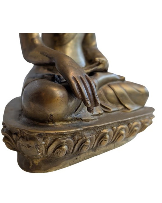Image 1 of Antique Gilt-Bronze Buddha – Ladakh, Circa 1800–1850