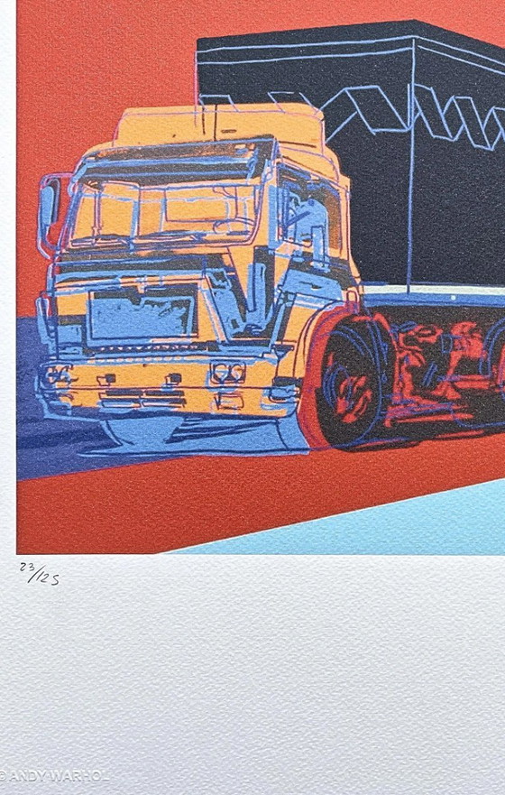 Naar Andy Warhol, Vrachtwagen, jaren 1980, Lithografie – Litho's & Zeefdrukken, Paper (photo 4 of 7)