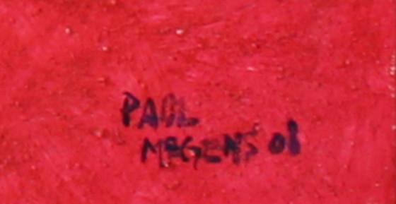 Image 1 of Large structural painting '3 heads'