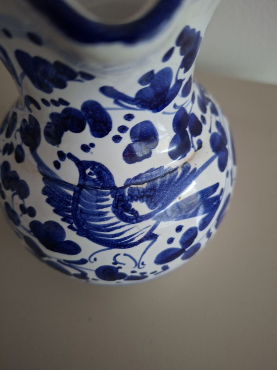 3 Italian handpainted jugs, Deruta, Vases, Ceramic, Blue (photo 7 of 7)
