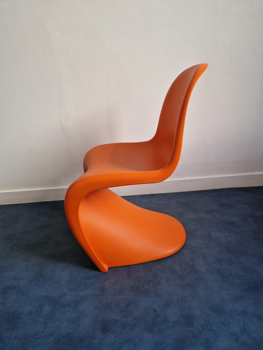 Verner Panton S chair - original - mandarin orange