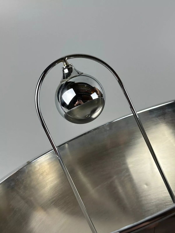 Image 1 of Lámpara de techo colgante Florian Schulz P58 de latón, años 60 y 70, Space Age