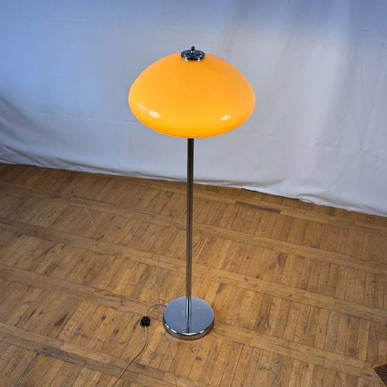 Image 1 of Vintage Hungarian “Szarvasi” Standing Lamp, 1970s — Retro Mid-Century Lighting