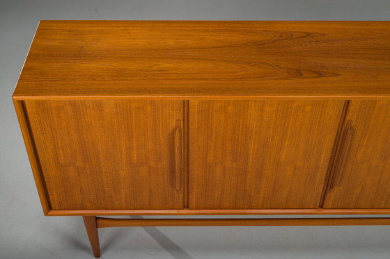 Image 1 of Buffet Type 214 en teck du Mid Century par Heinrich Riestenpatt pour RT Möbel, années 1960