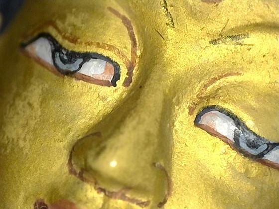 Statua Tara Verde Himalayana in Bronzo Dorato (078) – Sculture, Bronze, Gold (photo 14 of 15)