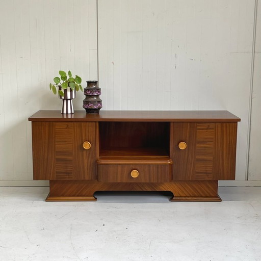 Vintage sideboard lowboard sixties audio cabinet