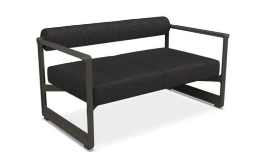 Image 1 of DIVANO BRUT 2- SOFA' GRIGIO ANTRACITE MAGIS