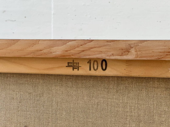 Image 1 of Abstraktes Gemälde, signiert, Schweiz 1970er