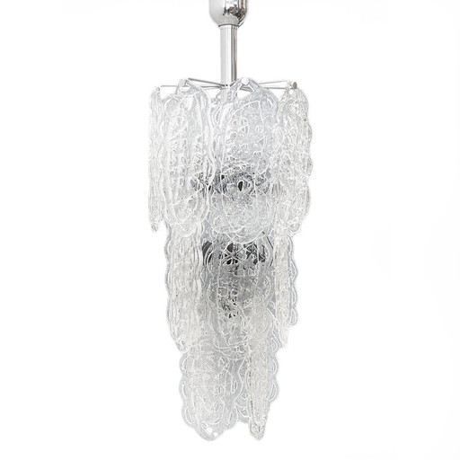 “Ragnatela” Chandelier with Murano Glass Elements, 1970s