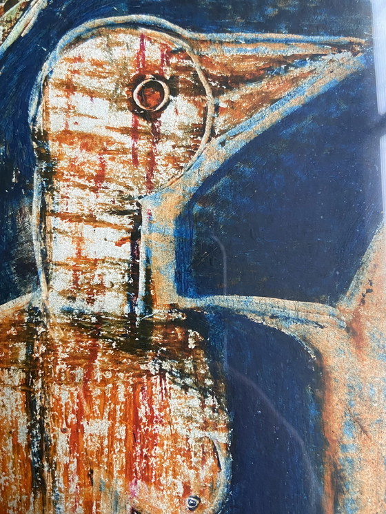 Image 1 of Rajne Dangova pastel / tiza en marco