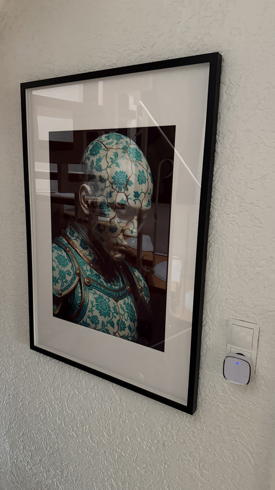 Image 1 of Murale Kintsugi Samurai di Rotan Hunt