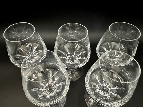 Image 1 of 5 x Spiegelau Cognac-/Sherrygläser, Kristall, 1960er Jahre