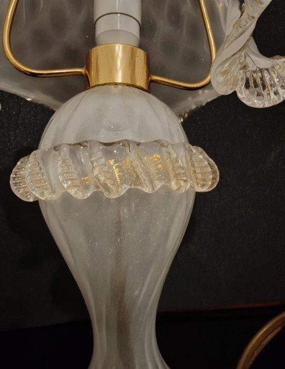 Image 1 of set de lampes  de Murano champignon