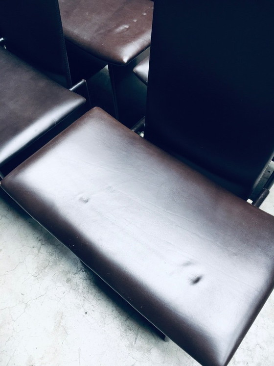 Image 1 of Postmodern Design RENNIE Dining Chair set by Kazuhide Takahama for Simon Gavina, Italy 1980's