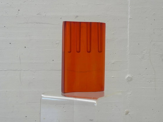 Image 1 of Vaso di design Coming B in vetro acrilico, anni '80