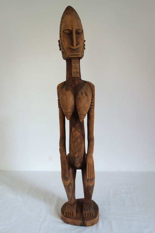 Statue N°2 d'Ancêtre Hermaphrodite Dogon Bombou-Toro (Mali)