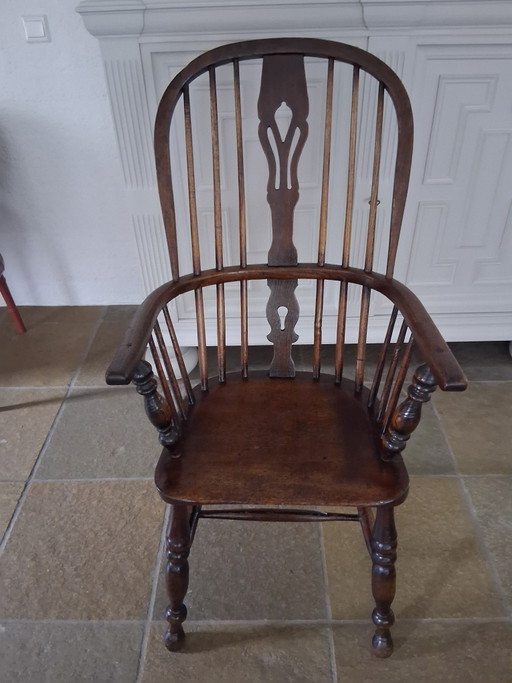 6 windsorstoelen