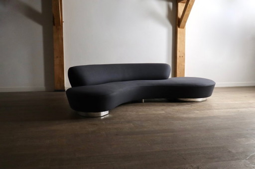 Vladimir Kagan Serpentine Sofa voor Directional USA 1999