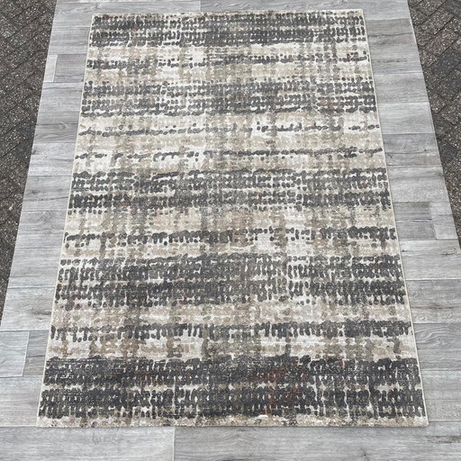Brinker Carpets Touch Tara 106 Brown Stone Ivory Teppich - 160x230