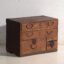 Antique Japanese tansu chest, Japan, circa 1910, Chest of drawers, Iron, Wood, Brown, Vintage (photo 10 of 40)
