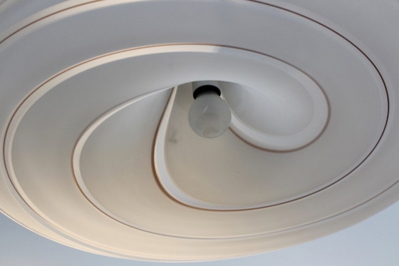 Vetri Murano Wirbelglas Pendelleuchte, Pendelleuchten, Chrom, Italian Design (Foto 6 von 11)
