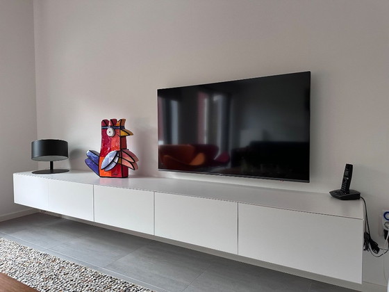 Meuble TV suspendu Pastoe Vision Next blanc – Meubles tv, Mdf, Wood (photo 5 of 6)