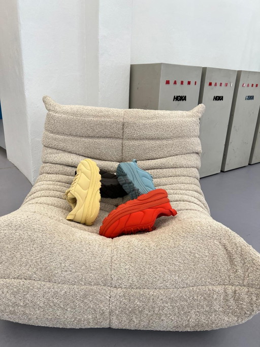 Chauffeuse Ligne Roset Togo – modulaire banken, Textile